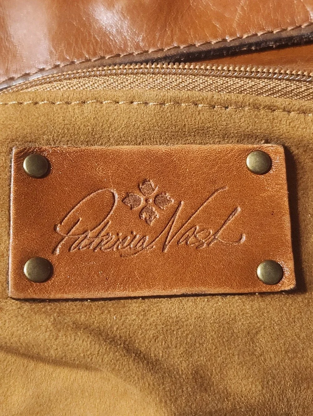 Patricia Nash Nazaire Leather Crossbody Bag
